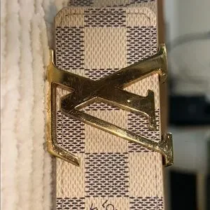 Louis Vuitton | Accessories | Louis Vuitton Cream White Belt  display picture 2